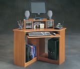 Mission Cherry Corner Computer Desk Workstation