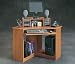Mission Cherry Corner Computer Desk Workstation
