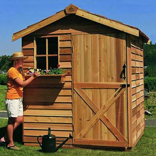 Cedar Shed 6 x Storage Shed