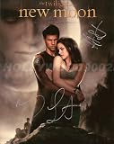 Taylor Lautner Kristen Stewart Signed Twilight New Moon 8x10 Photo