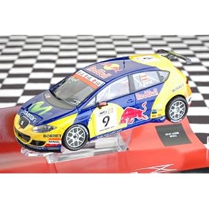 SCX 1 32'nd Scale Digital Slot Car Seat Leon WTCC by SCX