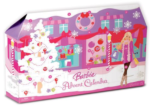 Childrens Toyshop  Spielwaren : Mattel P0140-0 - Barbie Adventskalender