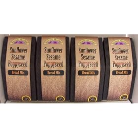Sunflower Sesame Poppyseed Bread Mix - 4 Boxes by Leonard Mountain
