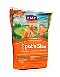 Halo Spot's Stew Natural Dry Dog Food, Puppy, Wholesome Chicken Recipe, 3-Pound Bag
