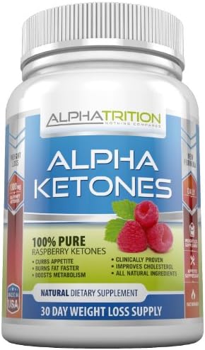 #1 Pure Raspberry Ketones with 1000mg Per Serving, Clinically Proven 30 Day Supply for Natural Weight Loss, Appetite Suppressant and Fat Burner That Works for Men and Women.
