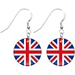 United Kingdom Flag Earrings