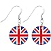 United Kingdom Flag Earrings