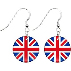 United Kingdom Flag Earrings