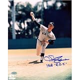 Stan Bahnsen New York Yankees Autographed 8x10 Photograph with 1968 AL ROY Inscription