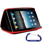 Gizmo Dorks Hard Shell Case (Black with Red Trim) for the Apple iPad