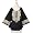 Gold Embroidery Trapeze Style Tunic (Small Petite)