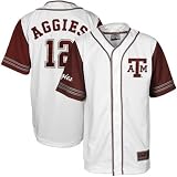Texas A&M Aggies White Bullpen Baseball Jersey