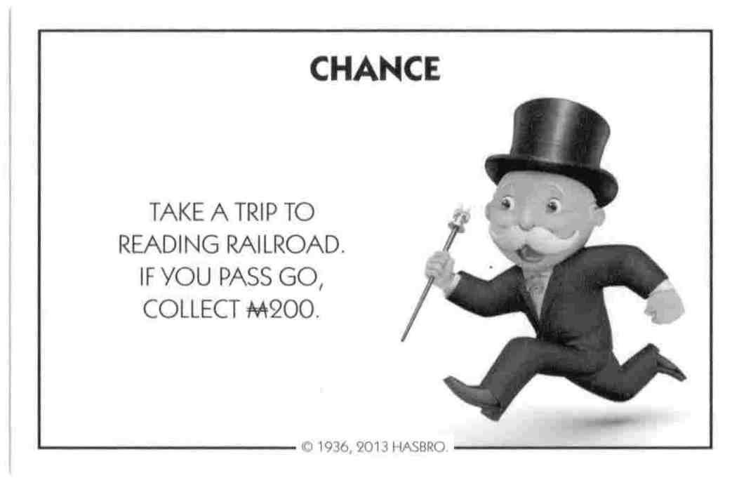 Amazon.com: Monopoly Chance Card - Your Building Loan Matures ...