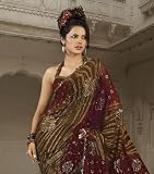 Georgette Designer Trendy Saree Latest Fashion Sari
