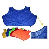 Cintz Set of 10, Golden Yellow Youth Pinnies and Scrimmage Vest with Elastic Bottom