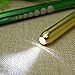 Zitrades LED Penlight Medical Reusable Healthcare Pen Light with Pupil Gauge for Nurses Doctors White 2PCS
