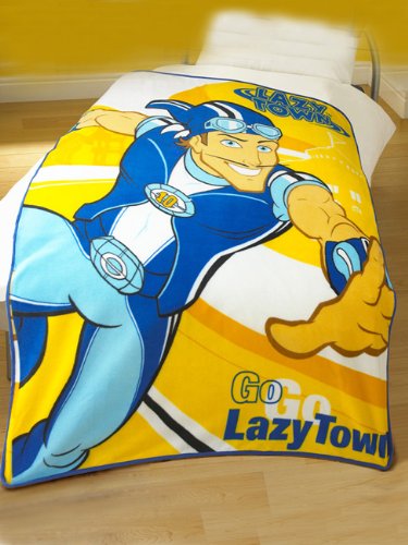 Lazy Town Printed Fleece Blanket