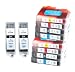 10 Canon CLI521, PGI520, WITH CHIP - Multipack x2 Sets of 5 Canon Compatible Printer Ink Cartridges for CANON PIXMA iP3600 iP4600, iP4700, MP540, MP 550, MP560, MP620, MP630, MP640, MP980, MP990, MX860 Printer Inks - (Contains: 2x PGI-520BK, 2x CLI-521BK, 2x CLI-521C, 2x CLI-521Y, 2x CLI-521M) High Capacity Inks In Stock Same Day Despatch