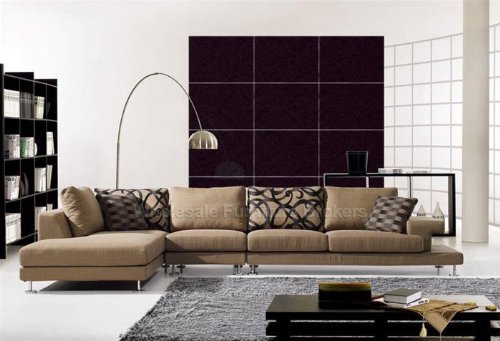 Bolton Microfiber Sectional Sofa by True Contemporary