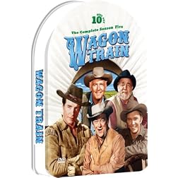 Wagon Train - The Complete Season Five - 37 episodes - 10 dvd embossed collectible tin