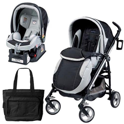 Peg Perego Switch Four Travel System with a Diaper Bag - Southpole