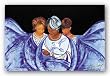 True Legacy - Zeta Phi Beta by Gerald Ivey 10"x8" Art Print Poster