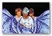 True Legacy - Zeta Phi Beta by Gerald Ivey 10"x8" Art Print Poster