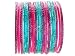 Beachcombers! Ethnic Glass Indian Wedding Bridal Bollywood Bangles Belly Dance Bracelets Set Turquoise