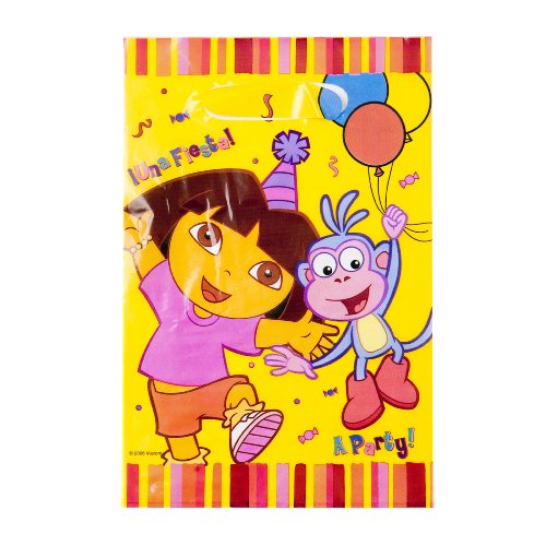 Dora the Explorer Pre-Filled Deluxe Party Bag - Contains 9 Toys and Sweets - The ideal goody bag for your kids party!
