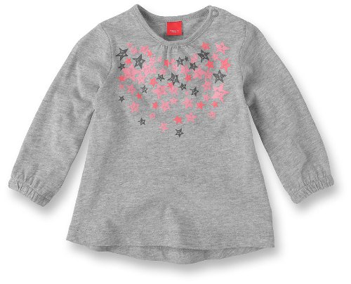 ESPRIT Baby - M&auml;dchen Hemd Z20173, Gr. 80, Grau (087 mel stone grey) Preisvergleich