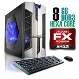 CybertronPC X-PLORER2 4240ABSS, AMD FX Gaming PC, W7 Professional, CrossFireX, Black/Silver