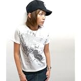 Funk Jazz Tシャツ（hw003）【S】 (Mサイズ, ホワイト)