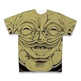 (クラブティー) ClubT 赤蝮(フロントのみ) 全面プリントTシャツ(サンドカーキ) M サンドカーキ