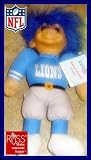 RUSS BERRIE TROLL DETROIT LIONS FOOTBALL NEW W TAGS