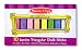 Melissa & Doug Jumbo Rainbow Triangular Chalk Set - 10 Sticks