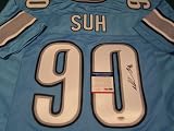 Ndamukong Suh Signed Autographed Detroit Lions Jersey Psa/dna Rookie Coa + Hologram