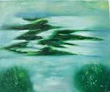 20X24Hand-painted Abstract Oil Painting Seascape