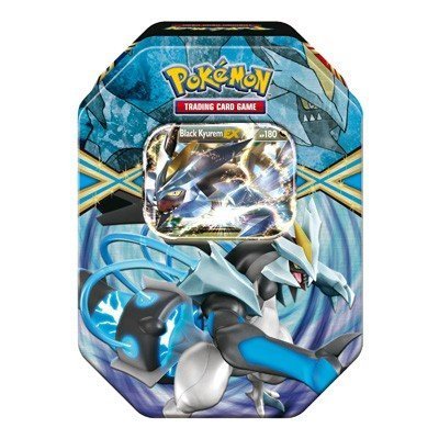 Pokemon TCG Card Game 2013 Spring EX Tin Black Kyurem On Sale
