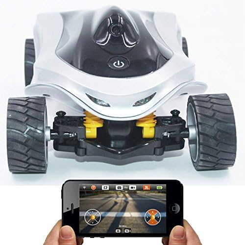 ES Bluetooth Children Car Toy with Wi-Fi APP Remote Control by Smartphone Compatible with iOS and Android devices