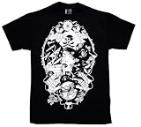 Loose Lips Sink Ships Guys S/S T-shirt in Black/White by Famous Stars and Straps - Ships in ''24'' Hours!