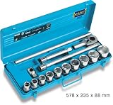 Hazet Steckschl&uuml;ssel-Satz 1,9 cm (0,75 Zoll) 16-teilig