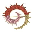 Fire Swirl Brooches & Pins