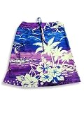 Kyds - Girls Drawstring Waist Skirt, Blue Purple
