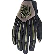 Shift Racing Tactic Men's MotoX/Off-Road/Dirt Bike Motorcycle Gloves w/ Free B&F Heart Sticker Bundle - Fatigue/Black