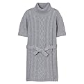Toddler Girls' Cherokee&reg; Belted Sweater Dress - Heather Grey