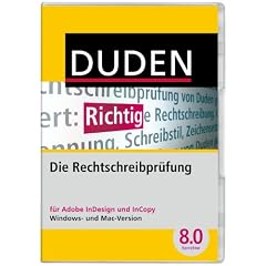 DUDEN Korrektor - Rechtschreibpr�fung f�r InDesign und InCopy, Version 8.0