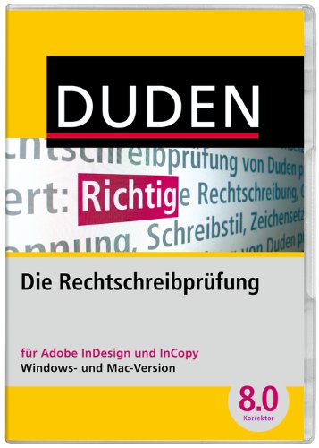 DUDEN Korrektor - Rechtschreibprüfung für InDesign und InCopy, Version 8.0