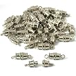 40 Barrel Clasps Bracelet Necklace Chain Screw Parts