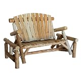 Cedar Log Glider Natural