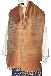 In Vogue Jacquard Silk Scarfs or Scarves for Women India Fashion